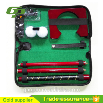 Novidade barato escritório mini golf set para promoção golf ferro set e golf gift set